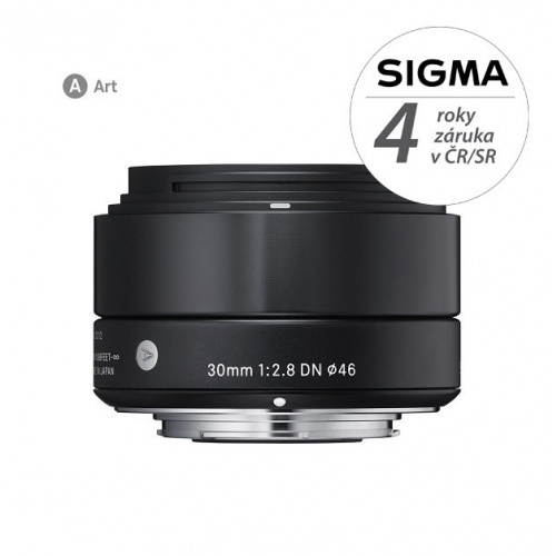 SIGMA 30 mm f/2,8 DN Art černý pro Sony E (APS-C)